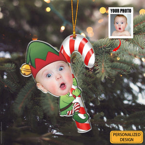 Baby Christmas Gifts - Personalized Custom Upload Photo Ornaments