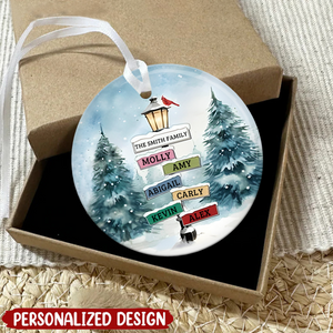 Family Christmas Tree Ornament