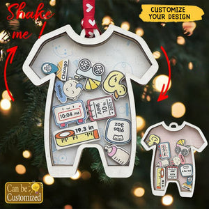 First Prefect Ornament For Baby -Personalized Christmas Ornament