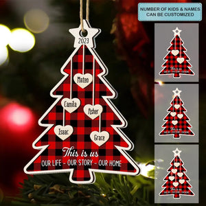 This Is Us - Personalized Christmas  Ornament