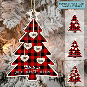 This Is Us - Personalized Christmas  Ornament