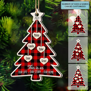 This Is Us - Personalized Christmas  Ornament