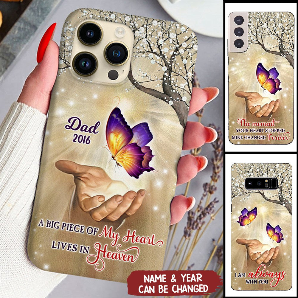 Memorial Butterflies Personalized Phone Case