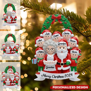 Personalized Christmas Grandma's Cookie Ornament - Gift For Family