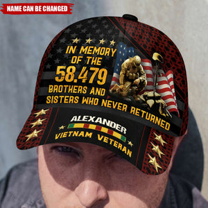 In Memory The 58.479 Personalized Classic Cap