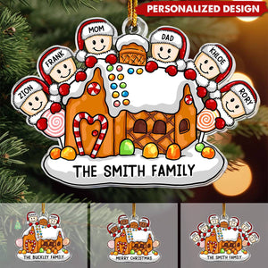 Biscuit Family Name Customization-Personalized Acrylic Ornament