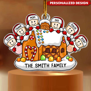 Biscuit Family Name Customization-Personalized Acrylic Ornament