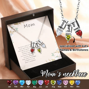 Personalized Simple Fashionable Birthstone Customized Necklace-A Gift For Her