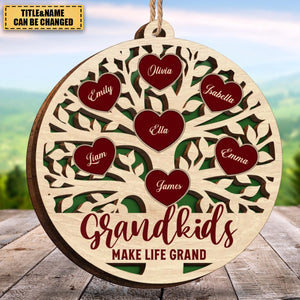 Personalized Wooden Ornaments - Engraved Gifts For Your Family