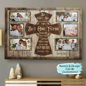 Personalized Bible Custom Photo Canvas - Gifts For Couple