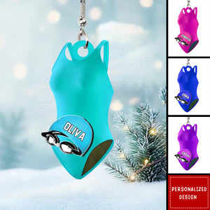 Personalized Swimsuit Special-Shaped Ornament-A Gift For Her