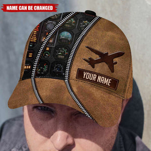 Personalized Pilot Classic Cap, Gift for Pilot