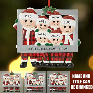 Personalized Christmas Gift For Family Ornament