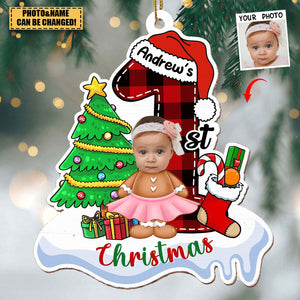 Christmas Gift For Newborn Baby Cute Gingerbread Men Ornament