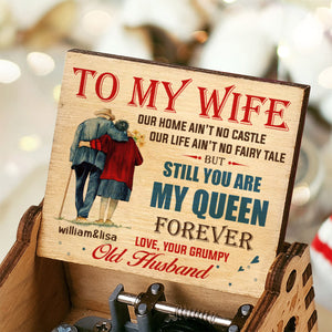 You Are My Queen Forever - Gift For Couples, Husband Wife - Music Box