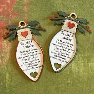 The Light of Friendship Ornament Gift