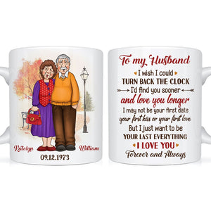 Wedding Anniversary Gifts For Old Couples Husband Wife Mug