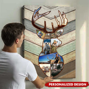 Personalized Deer Hunting Memories Custom Hunting Collage Poster