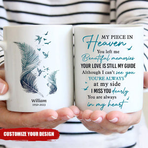 You Are Always in My Heart Personalized Mug