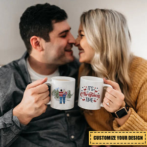 It's Christmas Time Personalized Mug-Gift For Couple