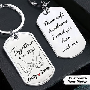 I'm Yours Forever - Couple Personalized Custom Keychain