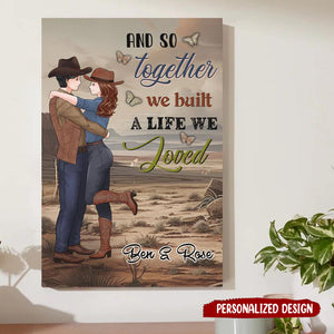 Personalized Couple Cowboy You And Me We Got This Canvas Prints