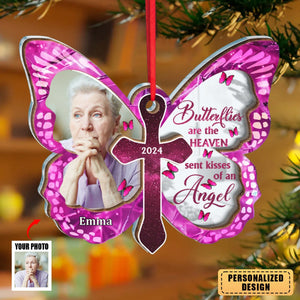 Personalized Custom Acrylic Butterfly Ornaments-Upload Photo