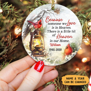 Personalized Ornaments for Lost Loved One