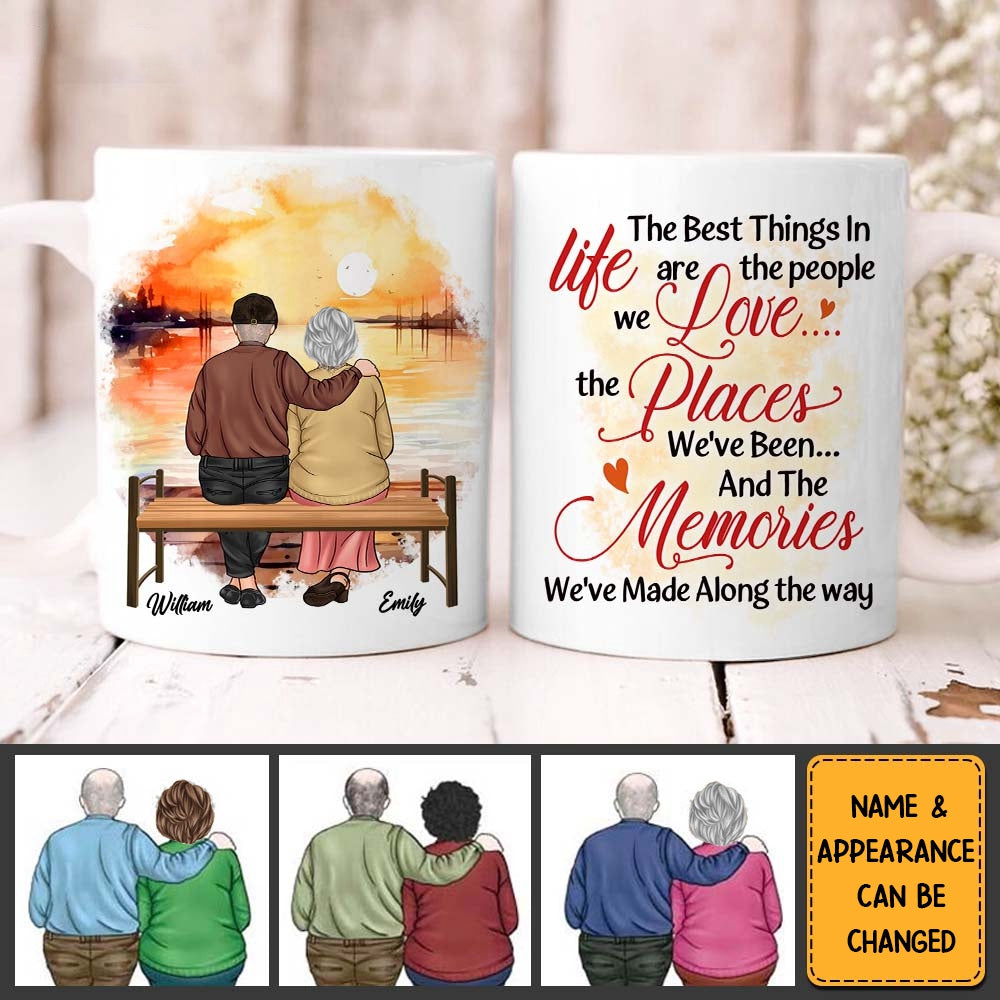 Gift For Couples The Memories We've Made Along The Way Mug