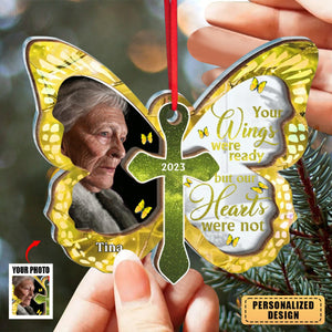 Personalized Custom Acrylic Butterfly Ornaments-Upload Photo