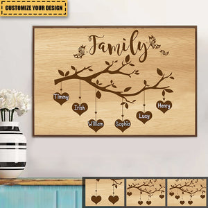 Personalized Family Canvas-Warm Family Wall Decorate