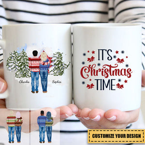 It's Christmas Time Personalized Mug-Gift For Couple