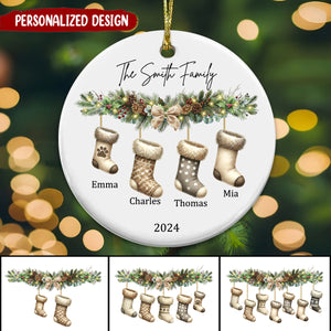 Personalized Christmas Ornaments - Gifts for the Family