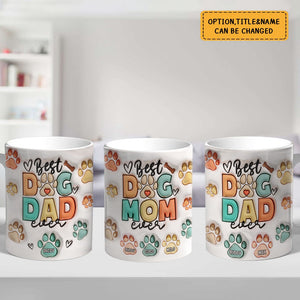 Eat Drink And Be Merry - Dog & Cat Personalized Custom Mug - Christmas Gift For Pet Owners, Pet Lovers