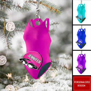 Personalized Swimsuit Special-Shaped Ornament-A Gift For Her