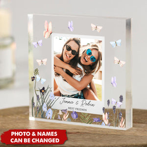 Best Friends - Personalized Custom Photo Acrylic Plaque