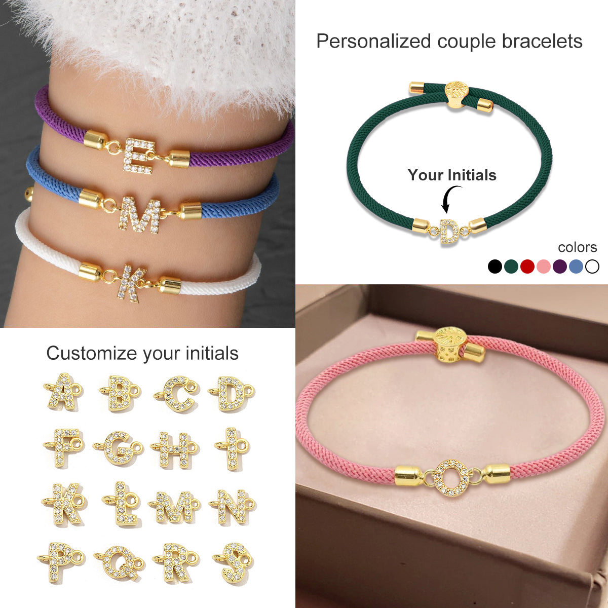 Love Letter Personalized Bracelets