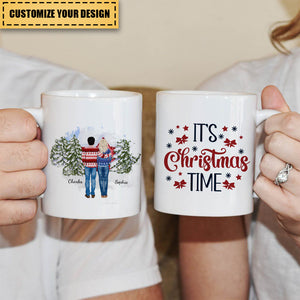 It's Christmas Time Personalized Mug-Gift For Couple