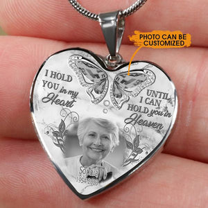 Upload Photo Family Loss Memorial Gift Custom Picture Necklace Personalized