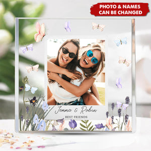 Best Friends - Personalized Custom Photo Acrylic Plaque