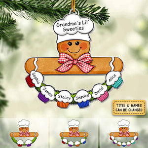 Gingerbread Baker - Personalized Acrylic Ornament