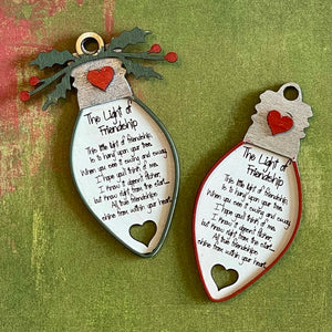 The Light of Friendship Ornament Gift