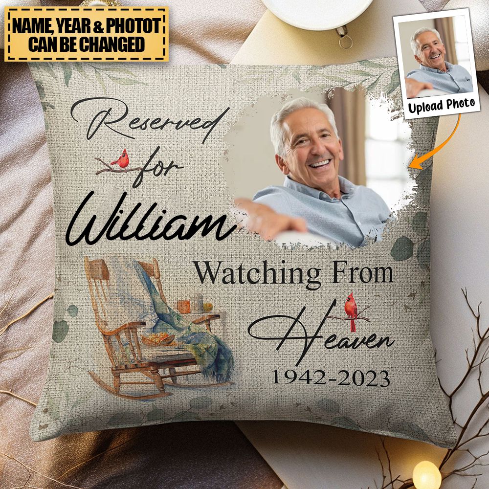 Reserved For You - Personalized Photo Pillowcase