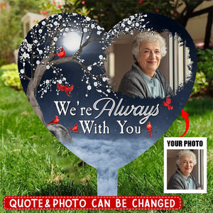 Not A Day Goes By That You Are Not Missed - Personalized Acrylic Photo Garden Stake