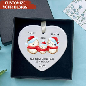 Personalized Bird Family Christmas Ornaments-Gifts For Family