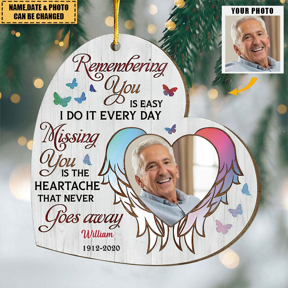 Memorial Christmas Ornament For Loss Of Mom Dad