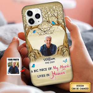 I Am Always With You Butterfly - Memorial Gift - Personalized Custom Photo Phone case