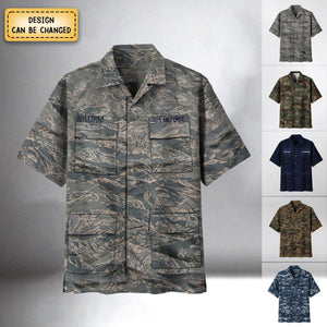 Premium Personalized US Veterans Hawaii Shirt