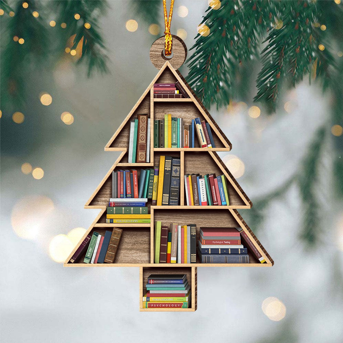 Book Club Ornament, Book Lover Christmas Tree Gifts