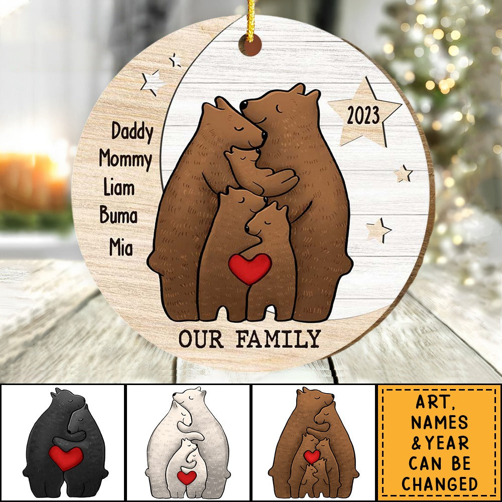 Mama Bear Christmas Ornaments